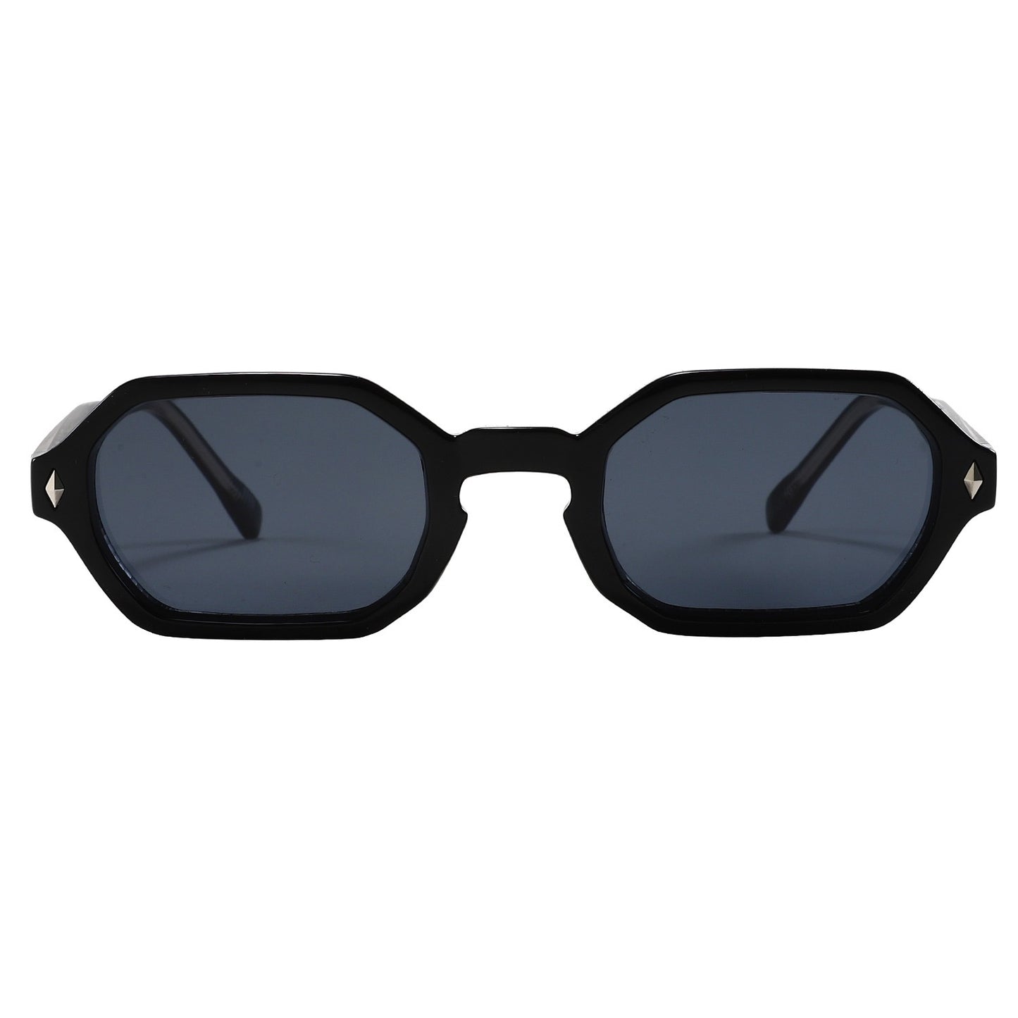 GiornoLuce – Hexagon Black Sunglasses
