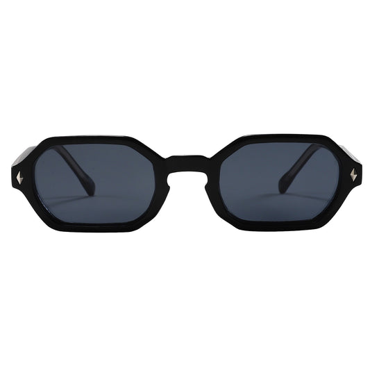 GiornoLuce – Hexagon Black Sunglasses